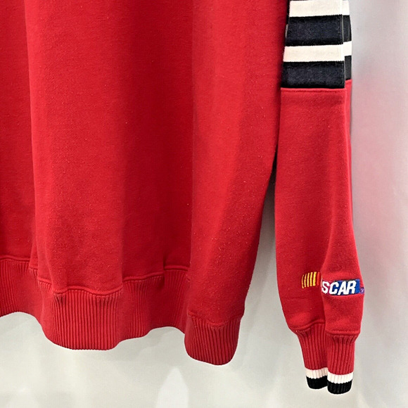 Dale Earnhardt Jr Mens Sweatshirt XXL Red Pullover Nascar Chase Authentics Bud - Picture 9 of 12